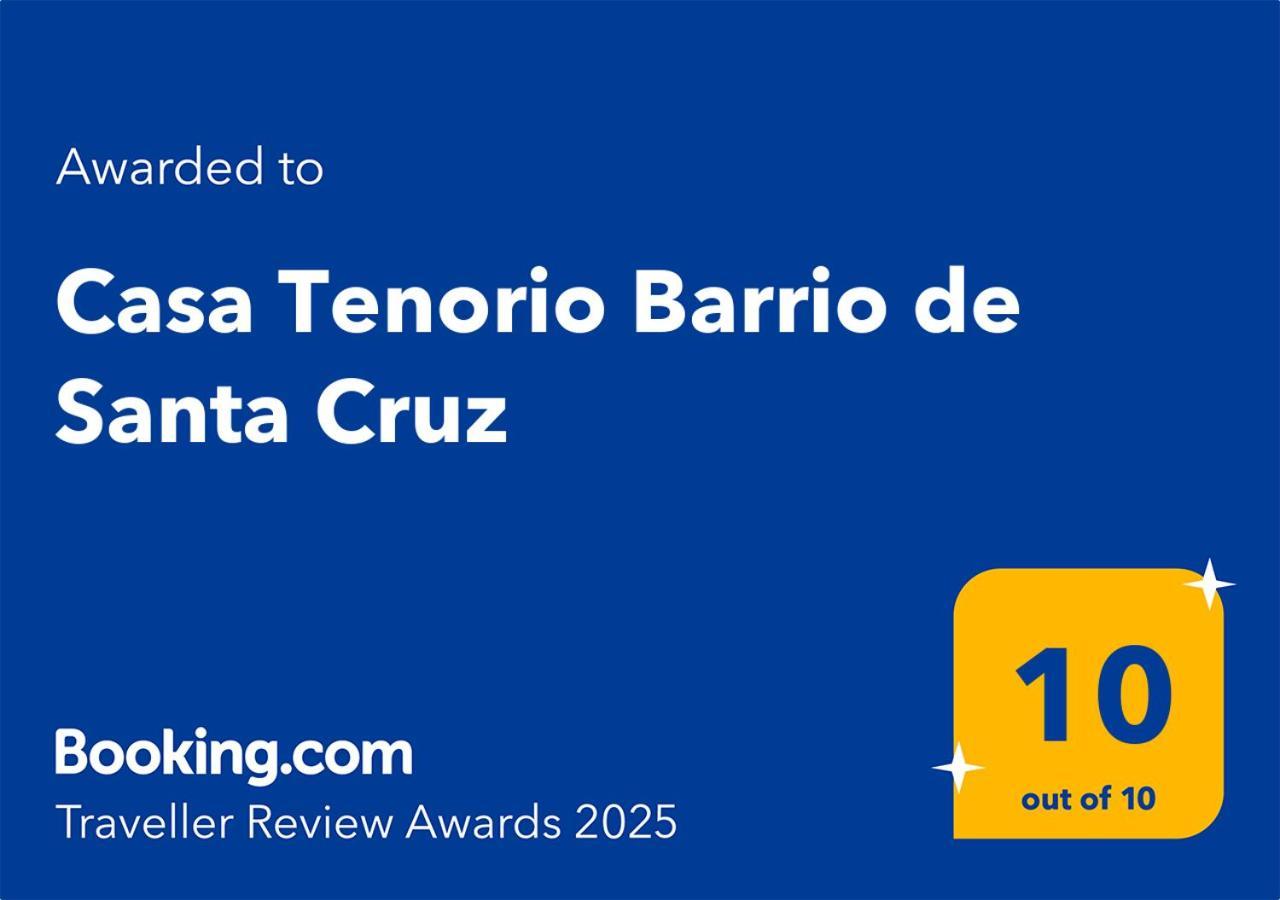 Casa Tenorio Barrio De Santa Cruz Séville Extérieur photo